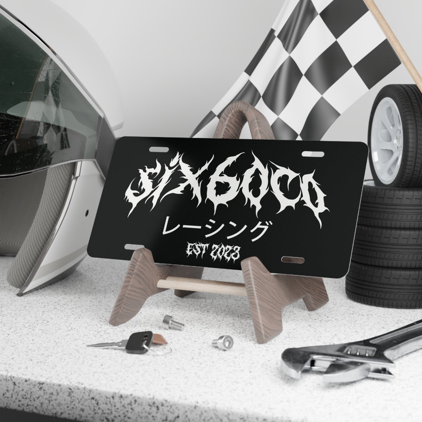 Six60Co License Plate